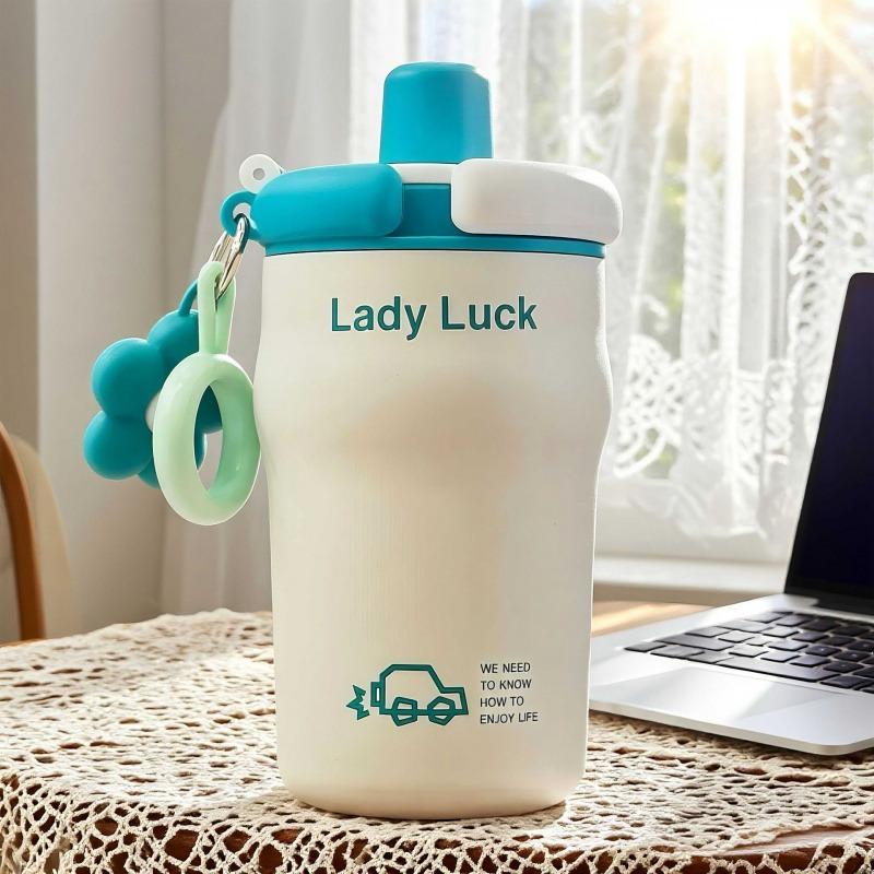 400ML Simple Thermal Water Bottle With Straw Stainless Steel 316 Cute Student Water Cups Portable Car Hand-held Coffee Cup Mugs 400ml зелений
400ML Simple Thermal Water Bottle With Straw Stainless Steel 316 Cute Student Water Cups Portable Car Hand-held Coffee Cup Mugs 400ml зелений