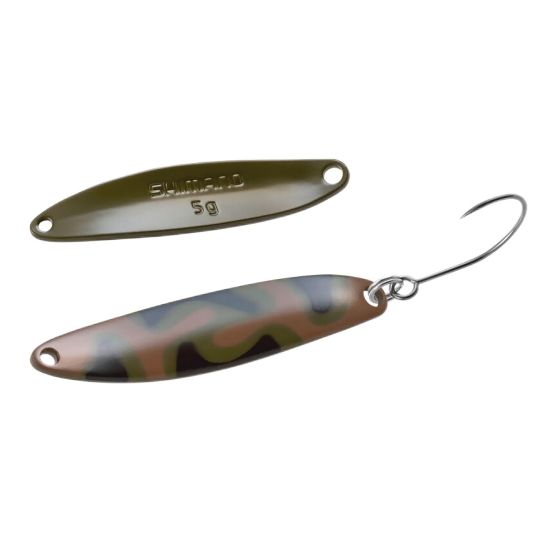 Блесна SHIMANO Trout Spoon Cardiff Slim Swimmer Camo Edition 5 г 002 Olive Bra Camo TR-A50R
Блесна SHIMANO Trout Spoon Cardiff Slim Swimmer Camo Edition 5 г 002 Olive Bra Camo TR-A50R