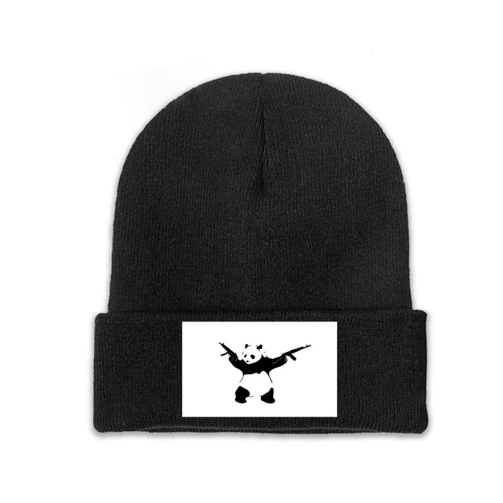 Вязаная шапка Banksy s Panda с автоматами для женщин, унисекс, шапочки Skullies, осенне-зимние шапки, вязаная крючком шапка Banksy, дынная шапка One Size
Вязаная шапка Banksy s Panda с автоматами для женщин, унисекс, шапочки Skullies, осенне-зимние шапки, вязаная крючком шапка Banksy, дынная шапка One Size