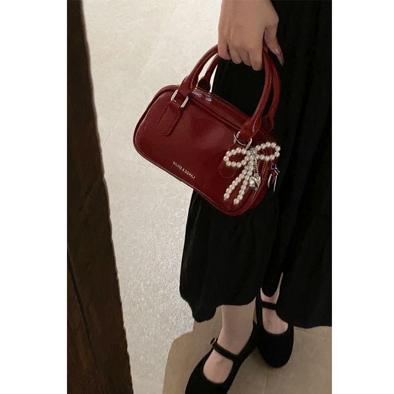 Women s Bag Red Summer South Korea Bowling Bag
Women s Bag Red Summer South Korea Bowling Bag