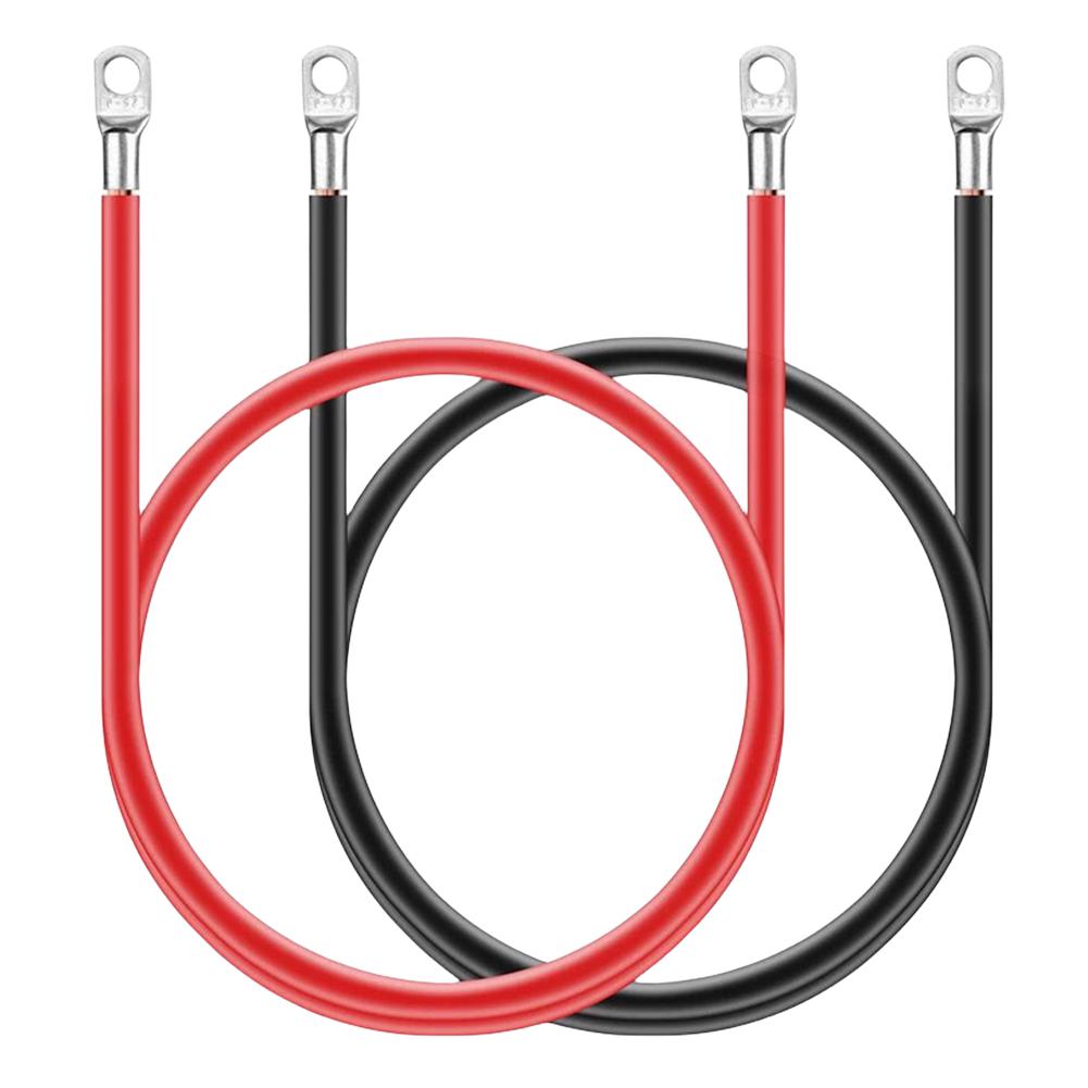 Battery Cable Inverter with Ring Terminals 5AWG Copper Cord Solar Power Connection Wire M8 M10 Battery Inverter Connection Cable 10mm
Battery Cable Inverter with Ring Terminals 5AWG Copper Cord Solar Power Connection Wire M8 M10 Battery Inverter Connection Cable 10mm