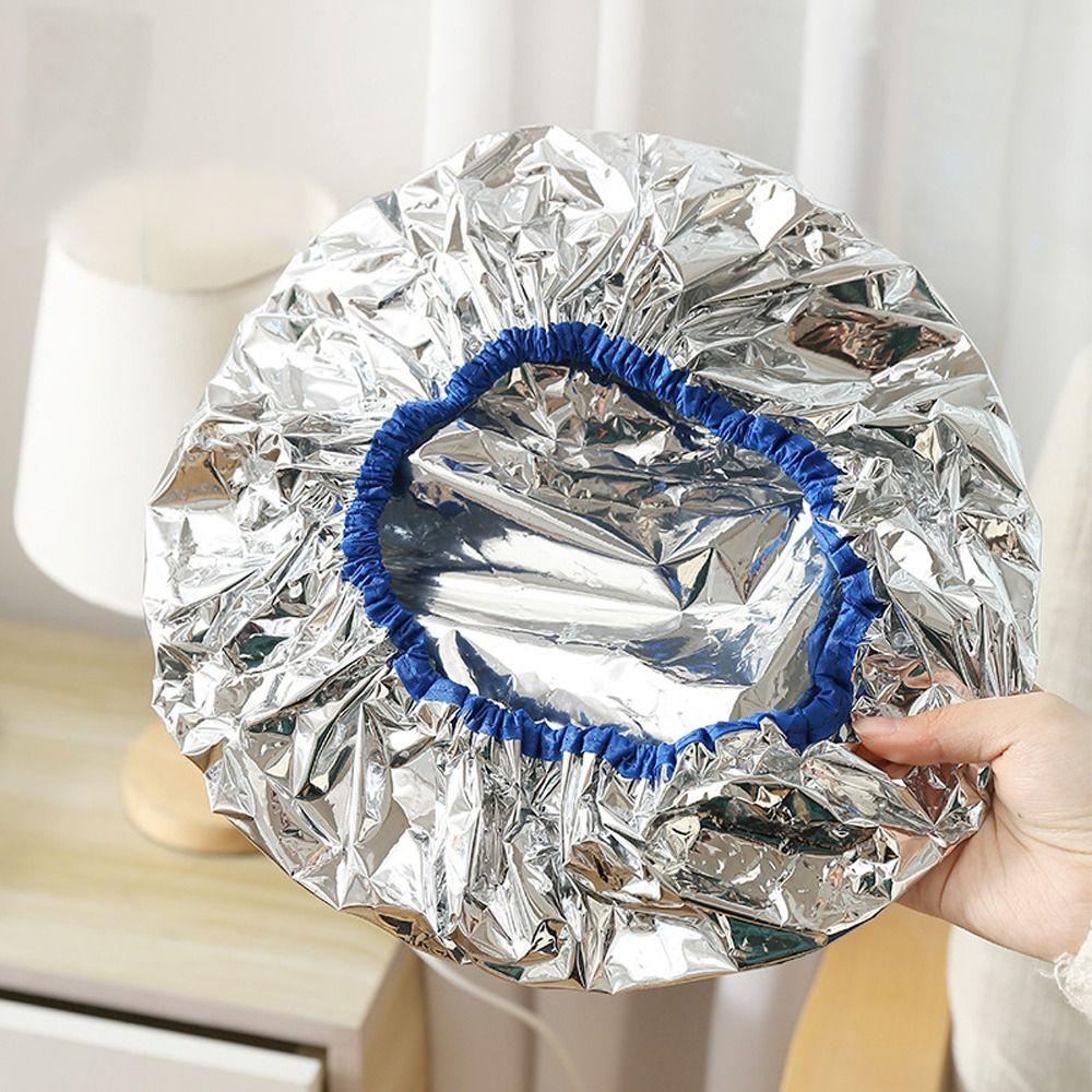 Thermal Heat Insulation Hair Protector Shower Cap Hair Care Tool Bathing Hat Aluminum Foil Cap
Thermal Heat Insulation Hair Protector Shower Cap Hair Care Tool Bathing Hat Aluminum Foil Cap
