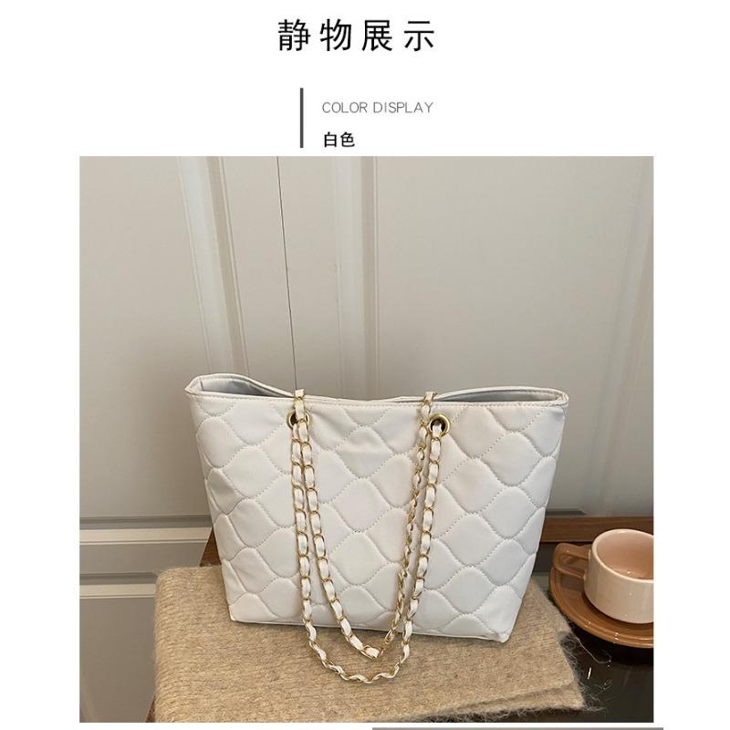 Сумка большой вместимости женская сумка лето новая модная модная сумка на плечо сумка-мессенджер универсальная сумка-цепочка белый
Сумка большой вместимости женская сумка лето новая модная модная сумка на плечо сумка-мессенджер универсальная сумка-цепочка белый