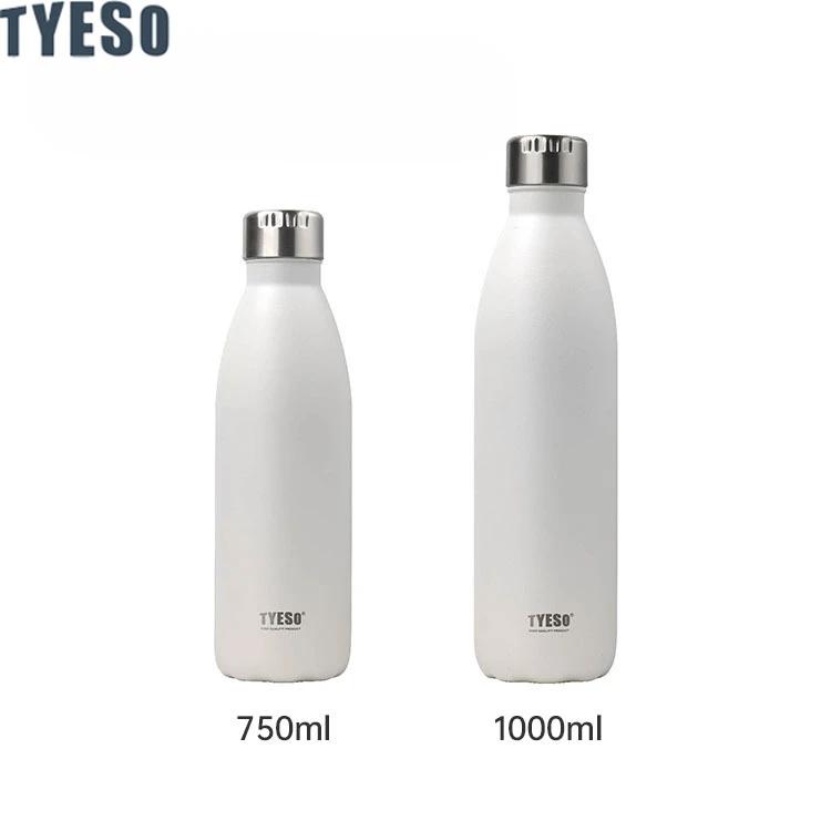 Tyeso 750/1000ML Пляшка для коли з нержавіючої сталі Спортивна пляшка Зберігає холод Термокружки Вакуумна дорожня термокружка Пляшка для велосипеда 750ML
Tyeso 750/1000ML Пляшка для коли з нержавіючої сталі Спортивна пляшка Зберігає холод Термокружки Вакуумна дорожня термокружка Пляшка для велосипеда 750ML