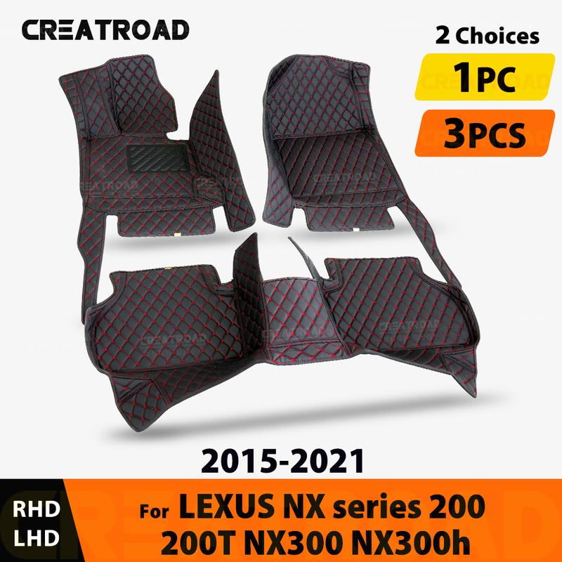 Car floor mats for LEXUS NX series 200 200T NX300 NX300h 2015- 20 19 18 17 16 foot Pads interior accessories 1PC-Black-Black
Car floor mats for LEXUS NX series 200 200T NX300 NX300h 2015- 20 19 18 17 16 foot Pads interior accessories 1PC-Black-Black