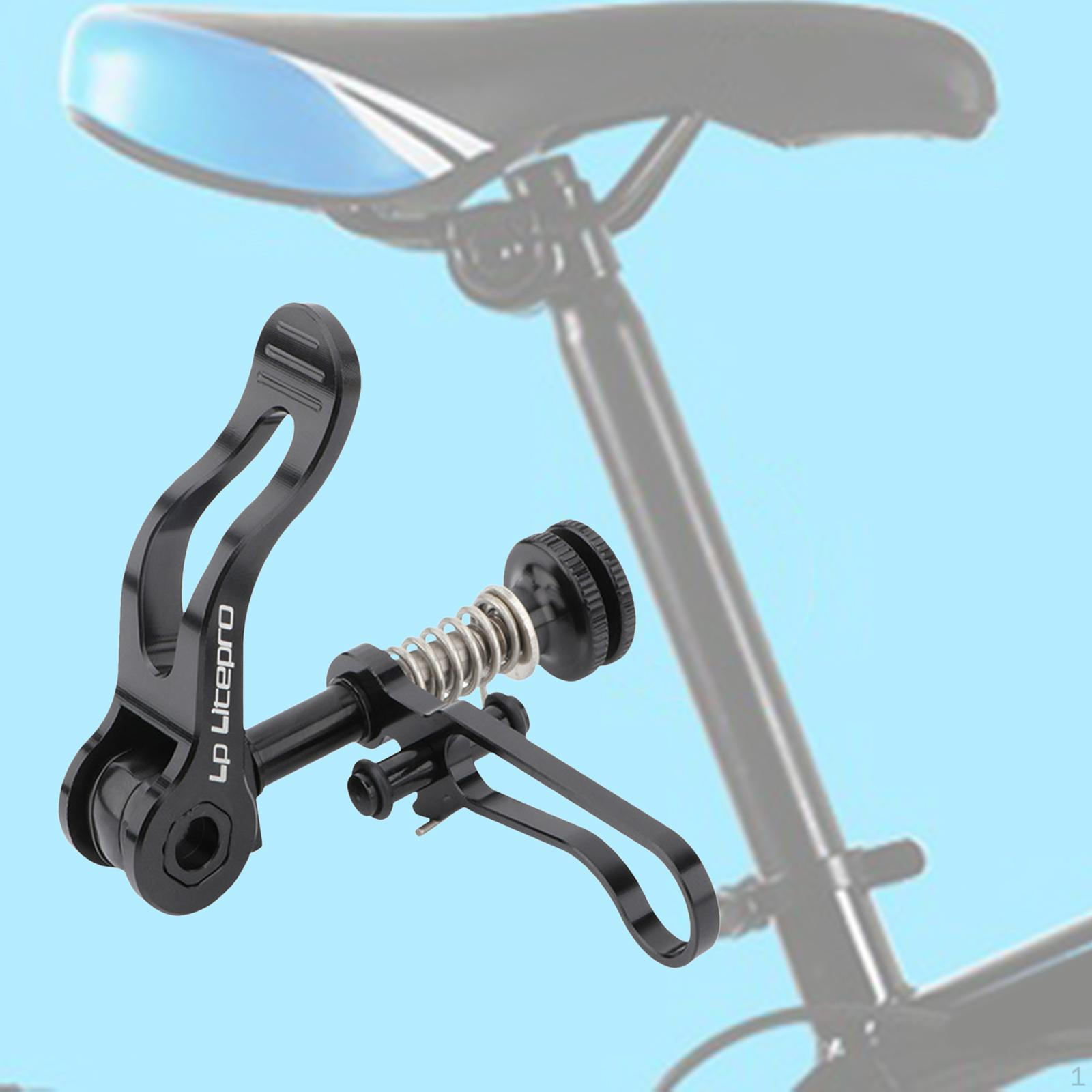 Aluminum Alloy Wrinkle Seat Post Lever Durable Lock Spit Cycling for Bromine чёрный
Aluminum Alloy Wrinkle Seat Post Lever Durable Lock Spit Cycling for Bromine чёрный