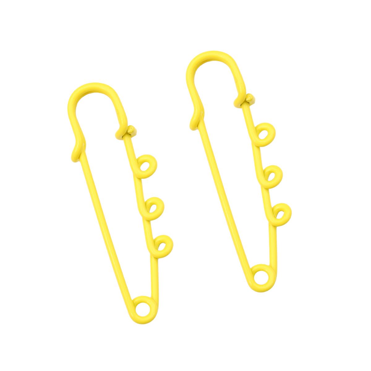 2/5 шт. Красочная брошь с 3 отверстиями и булавками для рукоделия, украшения, фиксатор для одежды, расходные материалы, аксессуары 16x50mm 2pcs жёлтый
2/5 шт. Красочная брошь с 3 отверстиями и булавками для рукоделия, украшения, фиксатор для одежды, расходные материалы, аксессуары 16x50mm 2pcs жёлтый