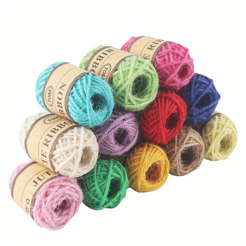 12Rolls/Bag Jute Ribbon Crafts Bows Vintage Rope Sewing DIY Thread Twine Handmade Party Wedding Christmas Decoration
12Rolls/Bag Jute Ribbon Crafts Bows Vintage Rope Sewing DIY Thread Twine Handmade Party Wedding Christmas Decoration