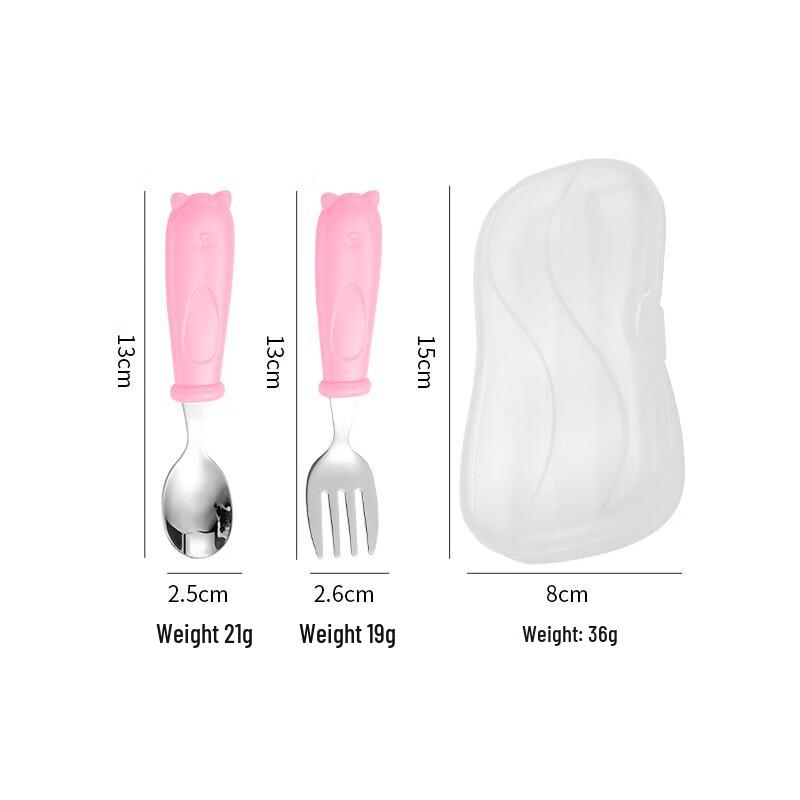 Kids Stainless Steel Learning Chopsticks & Fork Set
Kids Stainless Steel Learning Chopsticks & Fork Set