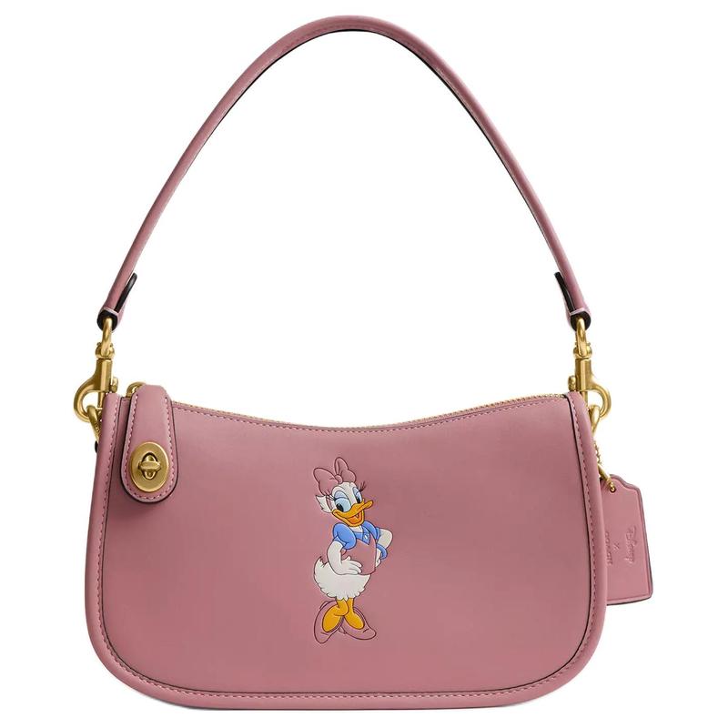 COACH Disney Disney Collaboration Swinger 23 Cartoon Pattern Leather Shoulder Bag Medium Women s Pink рожевий
COACH Disney Disney Collaboration Swinger 23 Cartoon Pattern Leather Shoulder Bag Medium Women s Pink рожевий