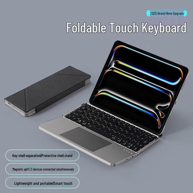 Universal Foldable Bluetooth Keyboard: Portable, Lightweight, Rechargeable, for Phone & Tablet сірий колір
Universal Foldable Bluetooth Keyboard: Portable, Lightweight, Rechargeable, for Phone & Tablet сірий колір