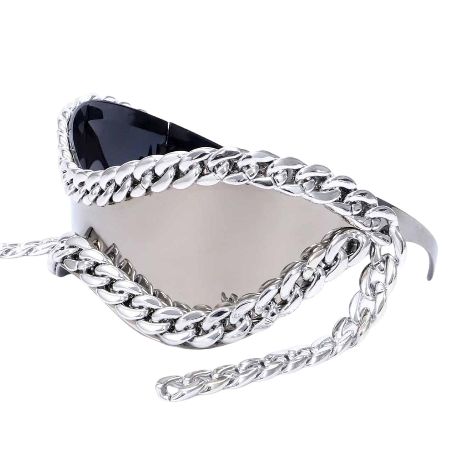 Stylish Women s Sunglasses With Elegant Metal Chain Frame For Various Occasion Daily Use and Punk Party Eye Glasses
Stylish Women s Sunglasses With Elegant Metal Chain Frame For Various Occasion Daily Use and Punk Party Eye Glasses