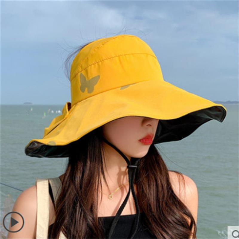 Meier Sun protection hat - women s summer korean style face covering black glue wide brim open top foldable fisherman sun hat Adult version жёлтый
Meier Sun protection hat - women s summer korean style face covering black glue wide brim open top foldable fisherman sun hat Adult version жёлтый
