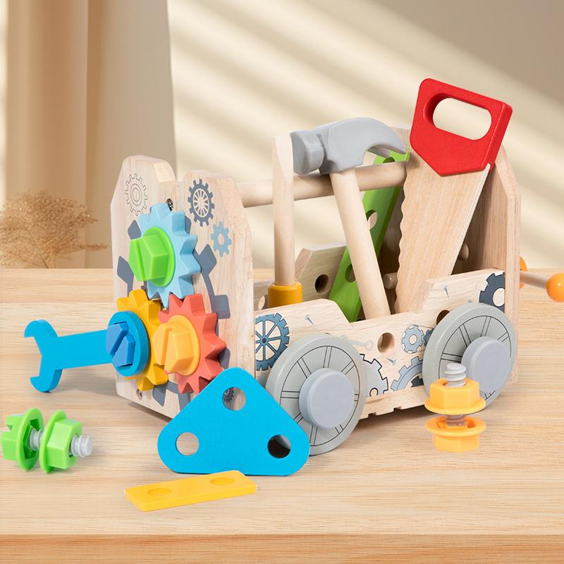Kids Wooden Tool Box Toy Pretend Game Puzzle Disassembly Set Simulation Multifunctional Repair Carpenter Tool Boy Gift
Kids Wooden Tool Box Toy Pretend Game Puzzle Disassembly Set Simulation Multifunctional Repair Carpenter Tool Boy Gift