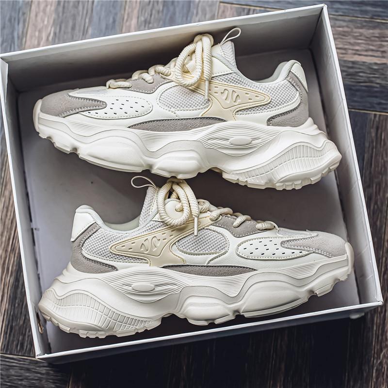 Sports Casual Men Shoes Anti Slip Wear-Resistant Trendy Breathable Outdoor Running Soft Platform Soles Comfort Male Sneakers 39 бежевий
Sports Casual Men Shoes Anti Slip Wear-Resistant Trendy Breathable Outdoor Running Soft Platform Soles Comfort Male Sneakers 39 бежевий