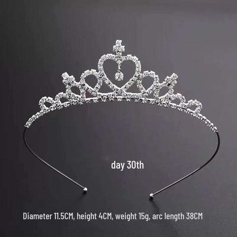 Children s Rhinestone Crown Headband for Birthdays
Children s Rhinestone Crown Headband for Birthdays