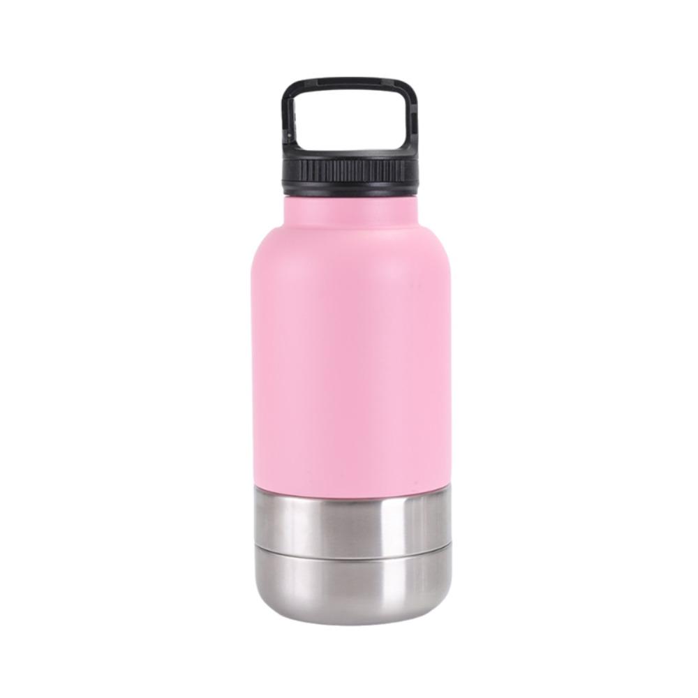 3 in 1 Stainless Steel Pet Water Bottle 32Oz Dog Drinking Bottle Insulated Water Bottle Outdoor рожевий
3 in 1 Stainless Steel Pet Water Bottle 32Oz Dog Drinking Bottle Insulated Water Bottle Outdoor рожевий