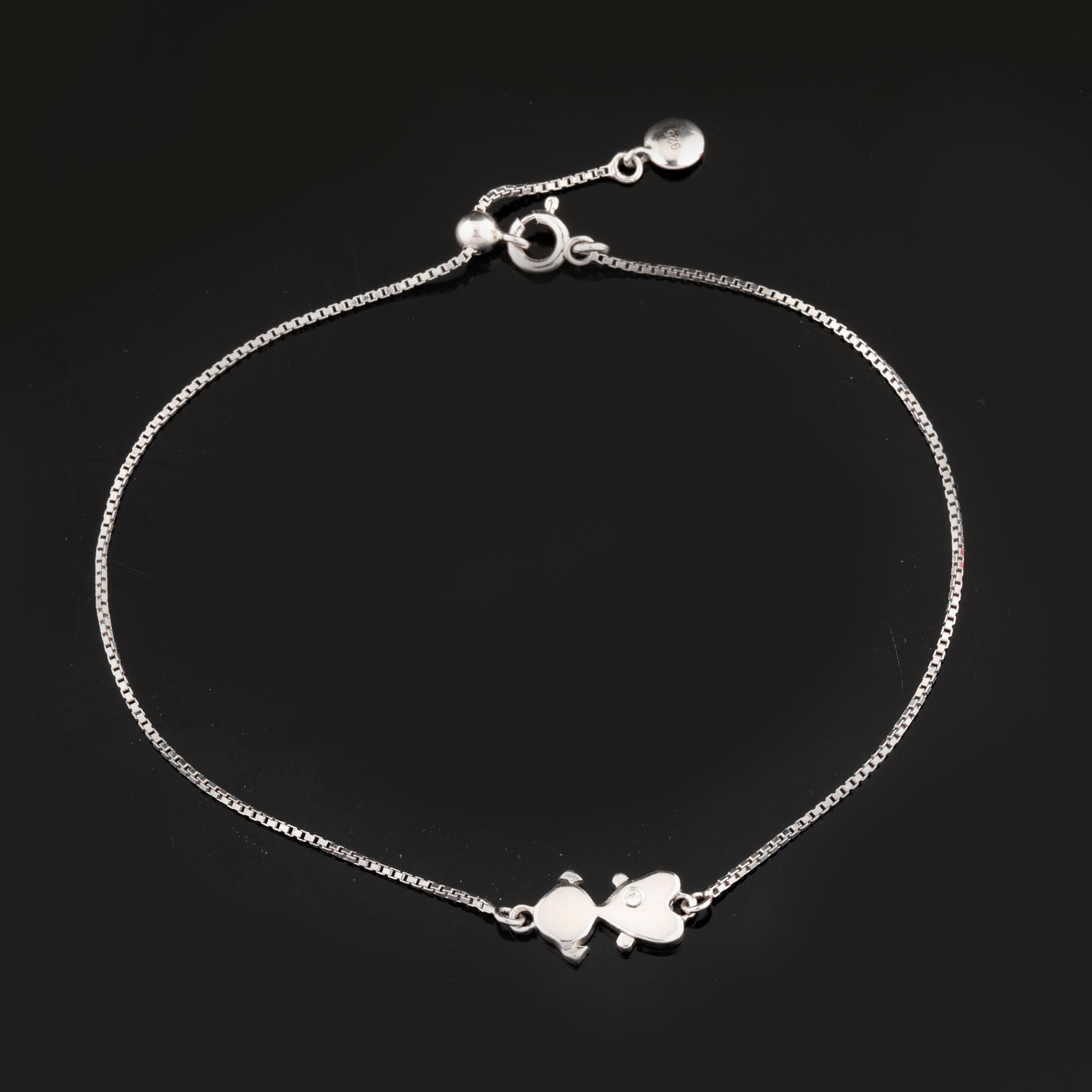 White Diamond Bracelet 925 Sterling Silver Rhodium Jewelry Gift for Her срібний
White Diamond Bracelet 925 Sterling Silver Rhodium Jewelry Gift for Her срібний