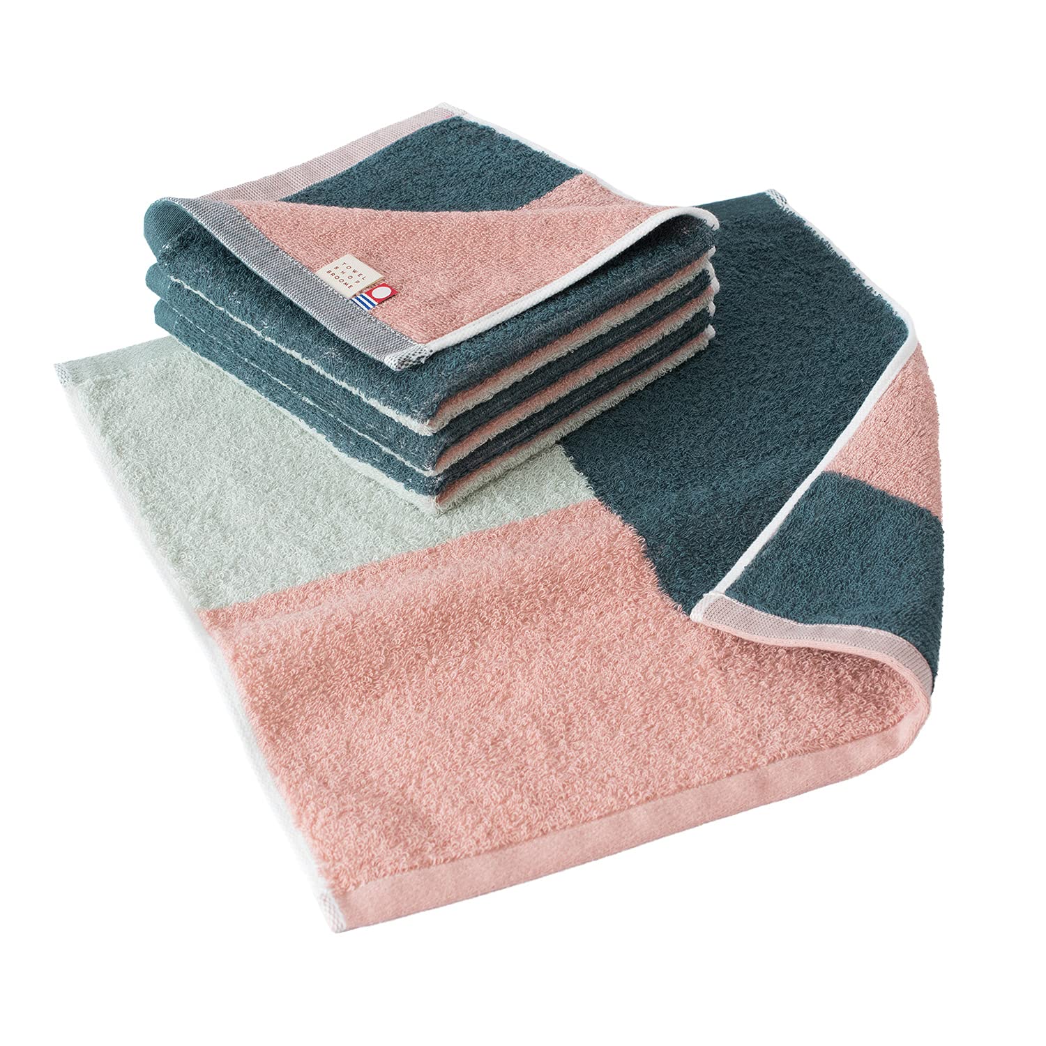 Сертифицированный набор полотенец для рук Bloom Imabari Towel из 4 коктейльных полотенец, сделано в Японии (Персиковый зеленый)
Сертифицированный набор полотенец для рук Bloom Imabari Towel из 4 коктейльных полотенец, сделано в Японии (Персиковый зеленый)