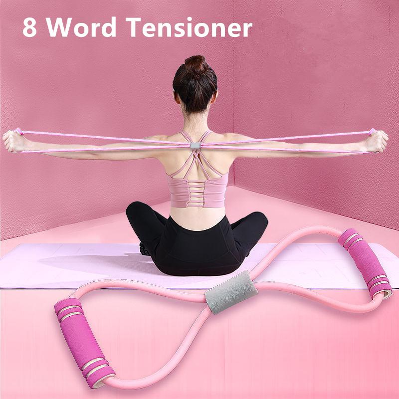 Резинка для йоги, фитнеса, горячего сопротивления, 8 слов, расширитель груди, веревка для тренировки мышц, резиновая эластичная тренировка для спортивных упражнений 
Резинка для йоги, фитнеса, горячего сопротивления, 8 слов, расширитель груди, веревка для тренировки мышц, резиновая эластичная тренировка для спортивных упражнений