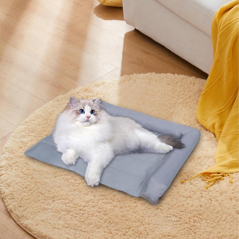 Dog Cooling Mat Puppy Bed Cozy Mat Breathable Cat Sleeping Cushion Hot Weather Puppy Gel Cold Bed for Garden Backyard S сірий колір
Dog Cooling Mat Puppy Bed Cozy Mat Breathable Cat Sleeping Cushion Hot Weather Puppy Gel Cold Bed for Garden Backyard S сірий колір