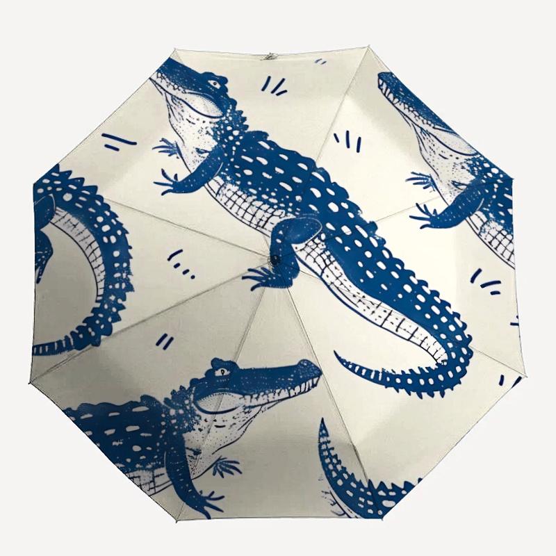 1pc Alligators Pattern Automatic Open/close Umbrella, 8-Rib sturdy structure, Portable Travel Umbrella, Parties, Everyday Useb078
1pc Alligators Pattern Automatic Open/close Umbrella, 8-Rib sturdy structure, Portable Travel Umbrella, Parties, Everyday Useb078