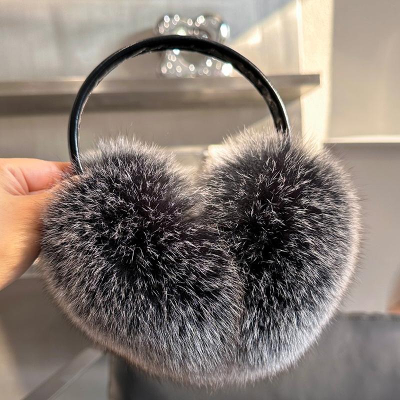 Women s Plush Pure Fox Fur Earmuffs Winter Women s Large Pom Pom Fox Fur Fluffy Earmuffs Warm 100% Real Fox Fur Earmuffs
Women s Plush Pure Fox Fur Earmuffs Winter Women s Large Pom Pom Fox Fur Fluffy Earmuffs Warm 100% Real Fox Fur Earmuffs