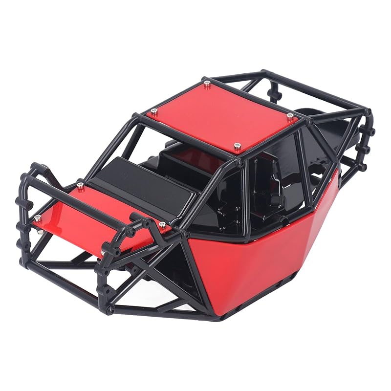 RC Roll cage, made of metal with solid construction Body frame, Axial SCX10 Compatible with Axial II Easy installation of roll cage body shell for
RC Roll cage, made of metal with solid construction Body frame, Axial SCX10 Compatible with Axial II Easy installation of roll cage body shell for
