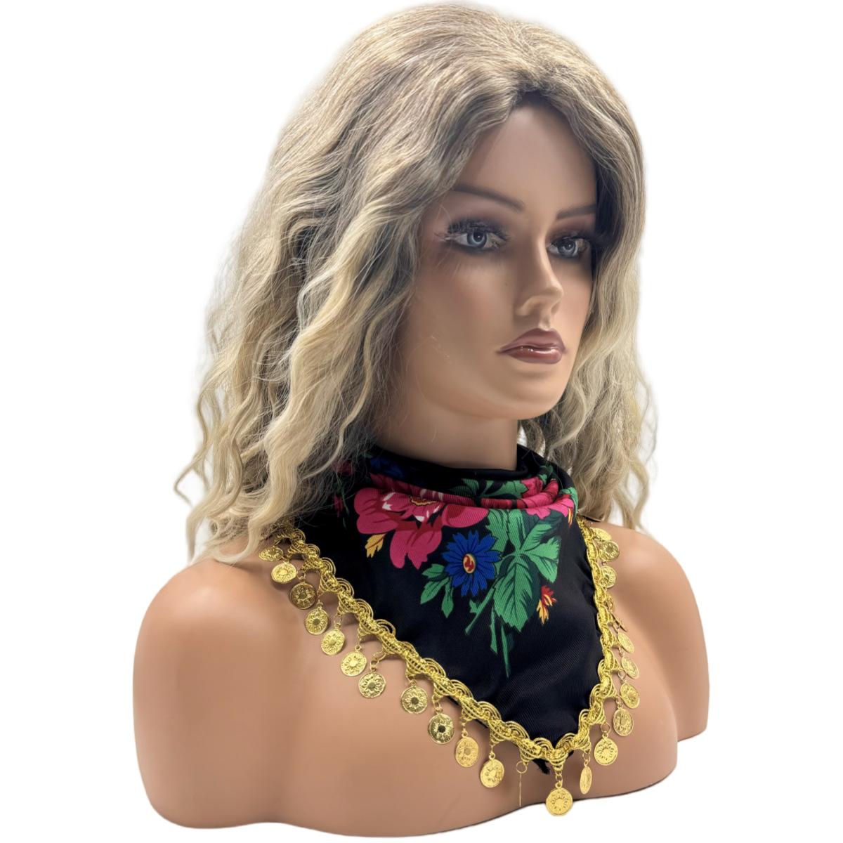 Printed Gold Chain Women s High-end Decorative Scarf With Ethnic Style 70cm Square Scarf
Printed Gold Chain Women s High-end Decorative Scarf With Ethnic Style 70cm Square Scarf