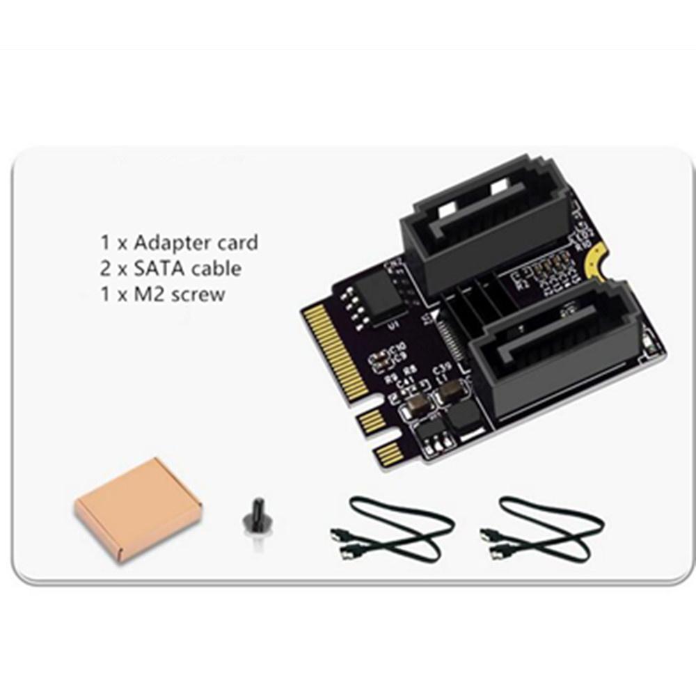 M.2 A + E KEY WIFI Port To SATA 3.0 Hard Disk Adapter Card Expansion Card Without Driver Installation
M.2 A + E KEY WIFI Port To SATA 3.0 Hard Disk Adapter Card Expansion Card Without Driver Installation