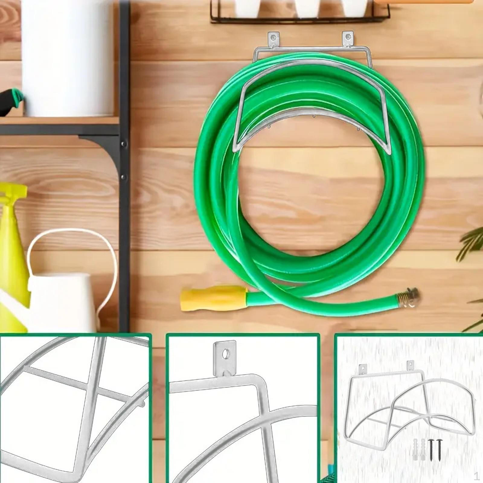 Garden Hose Holder Organizer ,Wall Mount, Decorative Multifunctional Supplies Water Stand
Garden Hose Holder Organizer ,Wall Mount, Decorative Multifunctional Supplies Water Stand