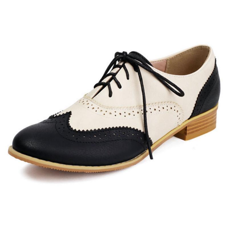 Модные женские оксфорды на шнуровке смешанных цветов 2025 осень весна новая лаконичная обувь на низком каблуке уличная повседневная удобная женская обувь 34 черный белый
Модные женские оксфорды на шнуровке смешанных цветов 2025 осень весна новая лаконичная обувь на низком каблуке уличная повседневная удобная женская обувь 34 черный белый