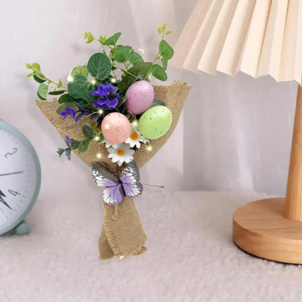 Spring Artificial Egg Bouquet Handmade Happy Easter Decor Fake Plant Easter Egg Stems Kids Gifts Style 1
Spring Artificial Egg Bouquet Handmade Happy Easter Decor Fake Plant Easter Egg Stems Kids Gifts Style 1