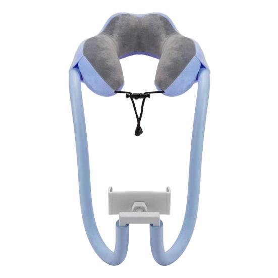 U-образная подушка для шеи, мягкая подушка с регулируемым кронштейном для держателя телефона
U-образная подушка для шеи, мягкая подушка с регулируемым кронштейном для держателя телефона