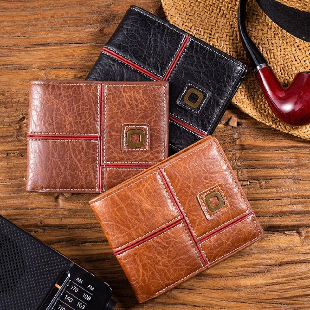 Business Male Bifold Wallets Pu Leather Coin Pocket Luxury Credit Card Holder Gift чорний
Business Male Bifold Wallets Pu Leather Coin Pocket Luxury Credit Card Holder Gift чорний