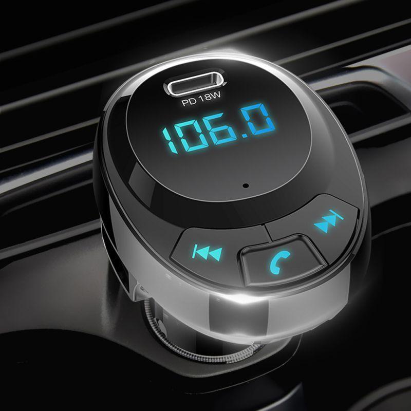 BT09 Bluetooth-compatible Multi-function PD 18W+Dual USB Quick Charge Car Charger FM Transmitter A
BT09 Bluetooth-compatible Multi-function PD 18W+Dual USB Quick Charge Car Charger FM Transmitter A