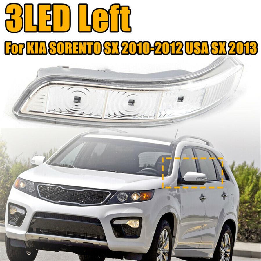 Левый 3-светодиодный указатель поворота, боковой зеркальный фонарь для Kia Sorento SX 10-12 США 2013
Левый 3-светодиодный указатель поворота, боковой зеркальный фонарь для Kia Sorento SX 10-12 США 2013