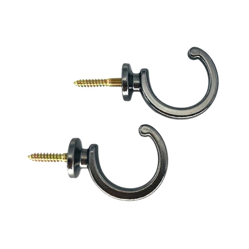 2Pcs Ball End Durable Expansion Plug Clothes Hanger Wall Mounted Curtain Tieback Hook U Shaped Modern Drapery Holder чорний
2Pcs Ball End Durable Expansion Plug Clothes Hanger Wall Mounted Curtain Tieback Hook U Shaped Modern Drapery Holder чорний