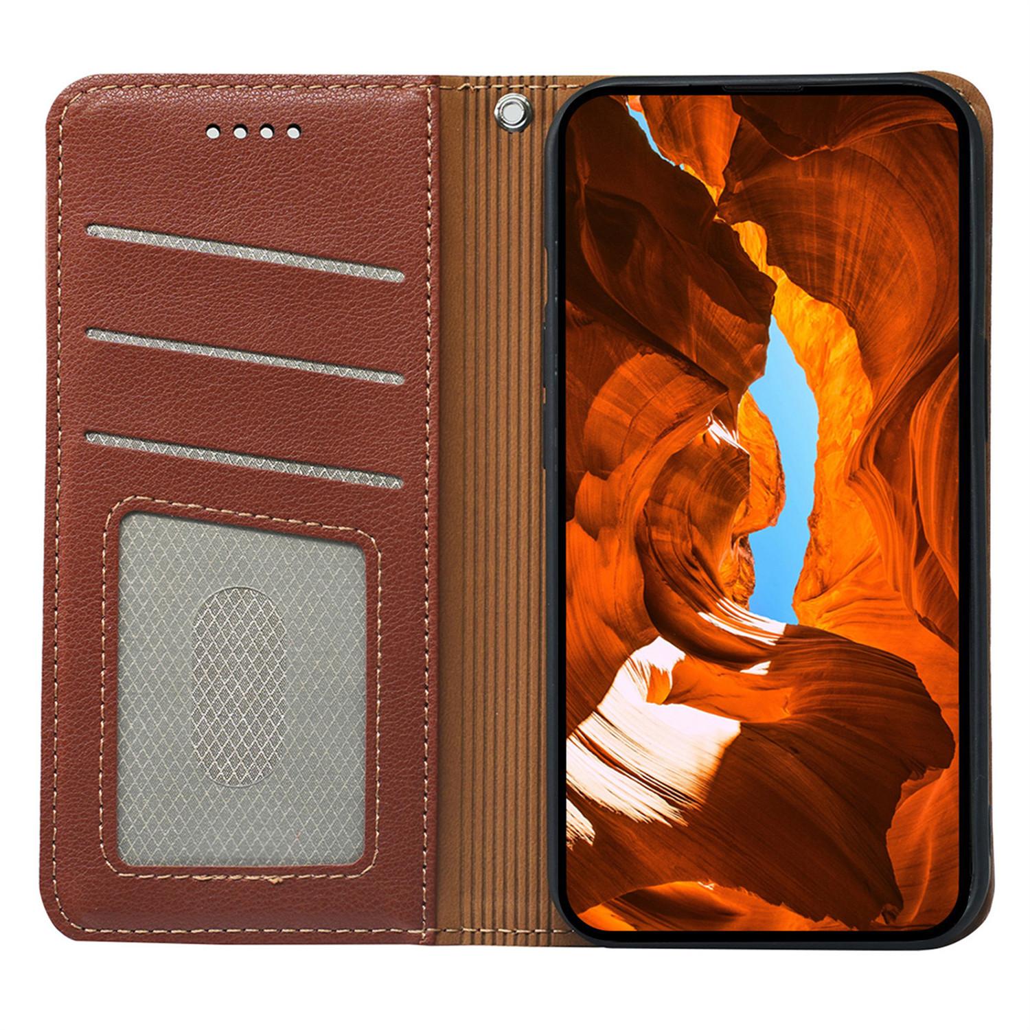 For Realme 14x (India) 5G Case Wallet RFID Blocking Leather Phone Cover Strong Magnetic Closure Brown
For Realme 14x (India) 5G Case Wallet RFID Blocking Leather Phone Cover Strong Magnetic Closure Brown