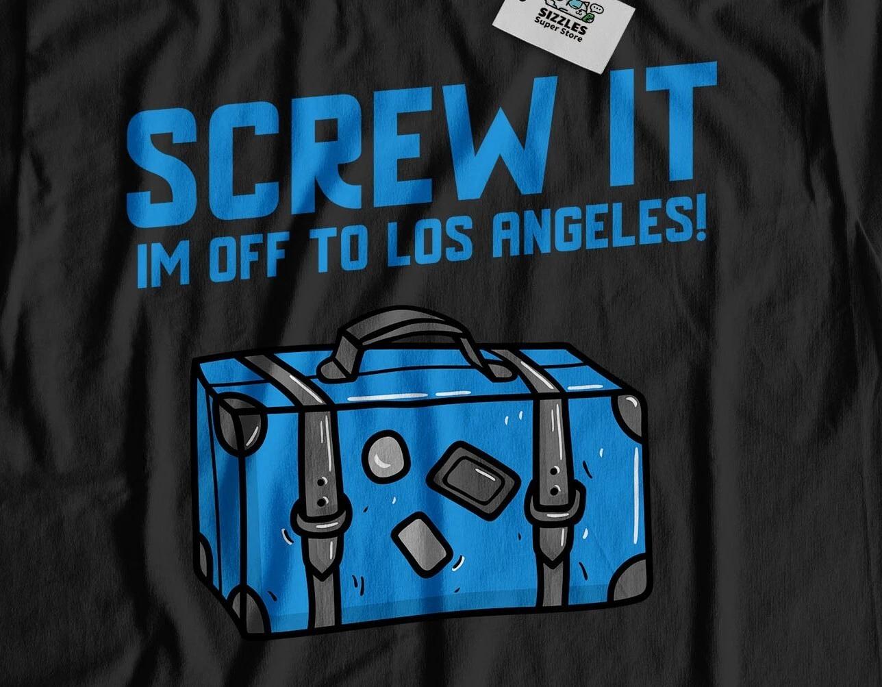 I m Off To Los Angles Unisex Funny Moving To Los Angles T-Shirt LA Tee 2XL
I m Off To Los Angles Unisex Funny Moving To Los Angles T-Shirt LA Tee 2XL