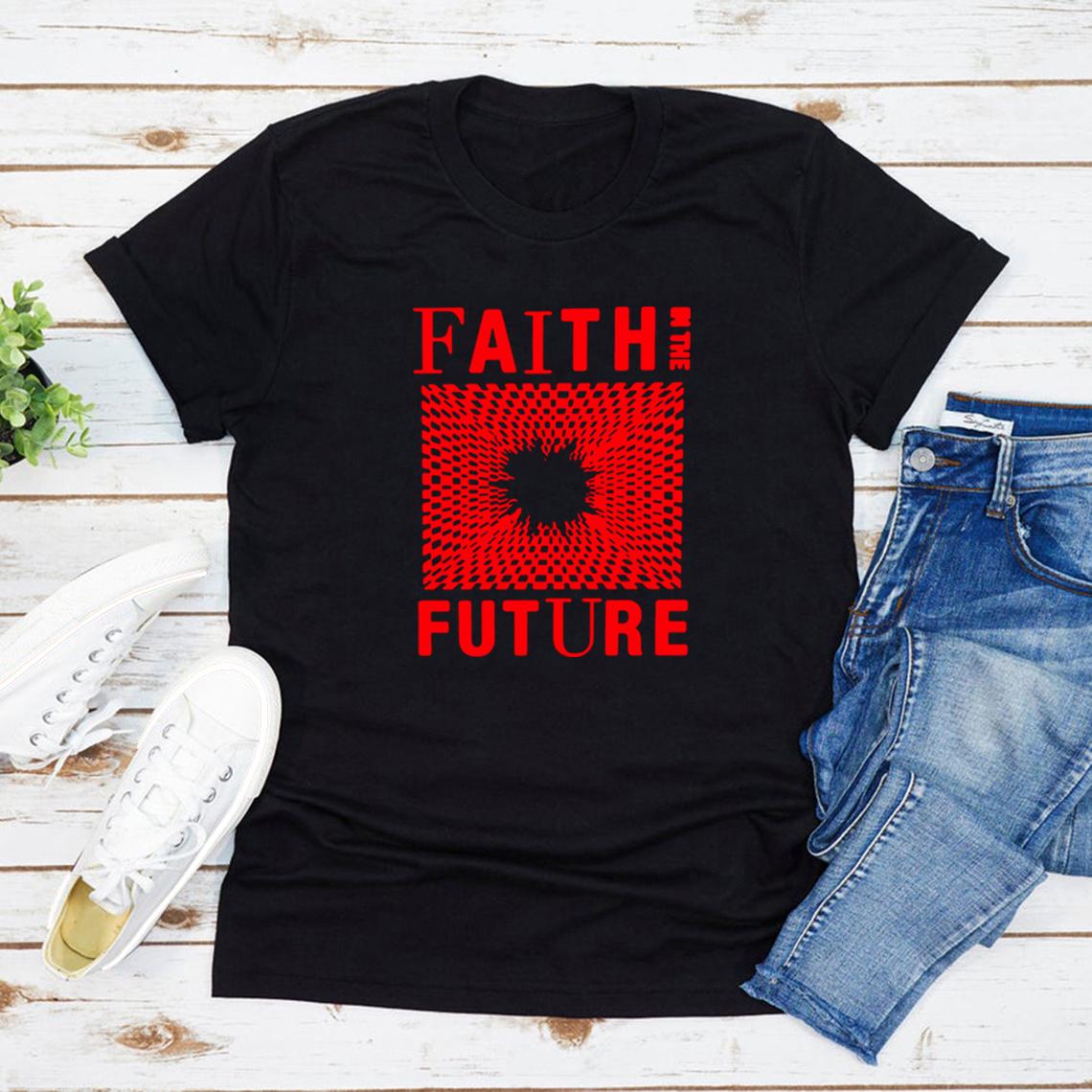 Футболка Faith In The Future 2023 Tour Merch для женщин, футболки с короткими рукавами и графикой, уличная одежда, топ, Подарочная рубашка для фанатов музыкальных альбомов 
Футболка Faith In The Future 2023 Tour Merch для женщин, футболки с короткими рукавами и графикой, уличная одежда, топ, Подарочная рубашка для фанатов музыкальных альбомов
