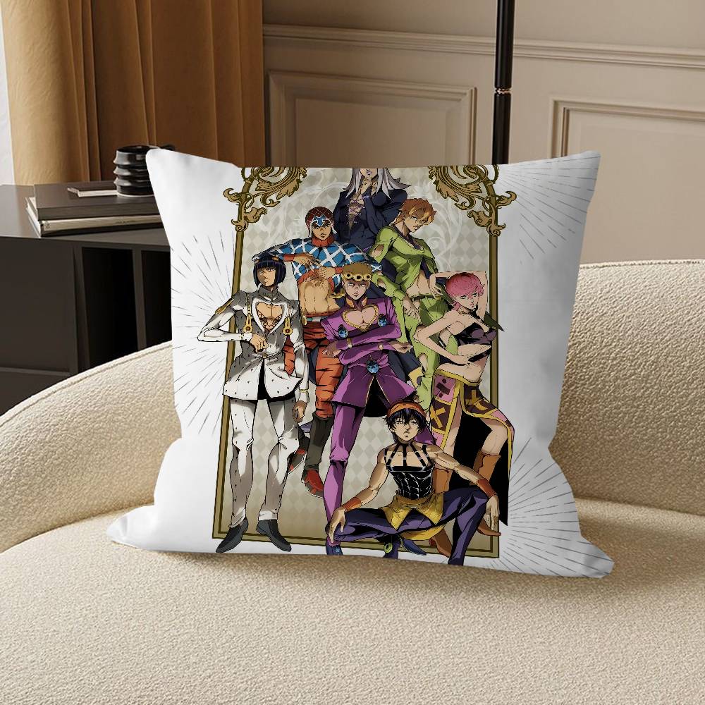 J-JoJos Bizarre Adventure Pillow Gift Home Office Decoration Bedroom Sofa Car Cushion Cover case 45x45 12x12Inch
J-JoJos Bizarre Adventure Pillow Gift Home Office Decoration Bedroom Sofa Car Cushion Cover case 45x45 12x12Inch