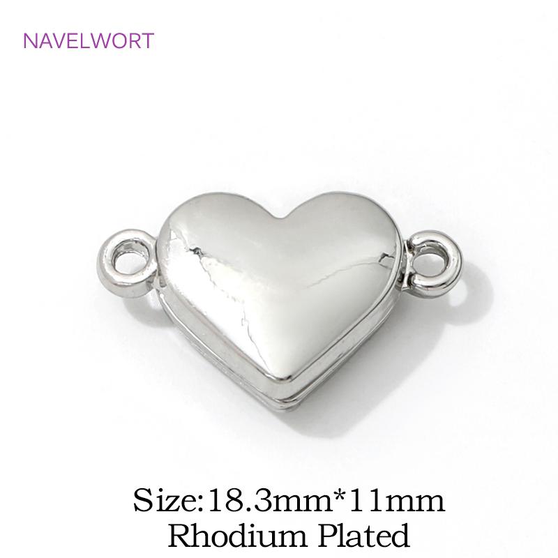 18K Gold Plated Brass Heart Magnetic Clasps Connectors Clasps For Jewelry Making DIY Bracelet Necklace Making Accessories 1 piece
18K Gold Plated Brass Heart Magnetic Clasps Connectors Clasps For Jewelry Making DIY Bracelet Necklace Making Accessories 1 piece