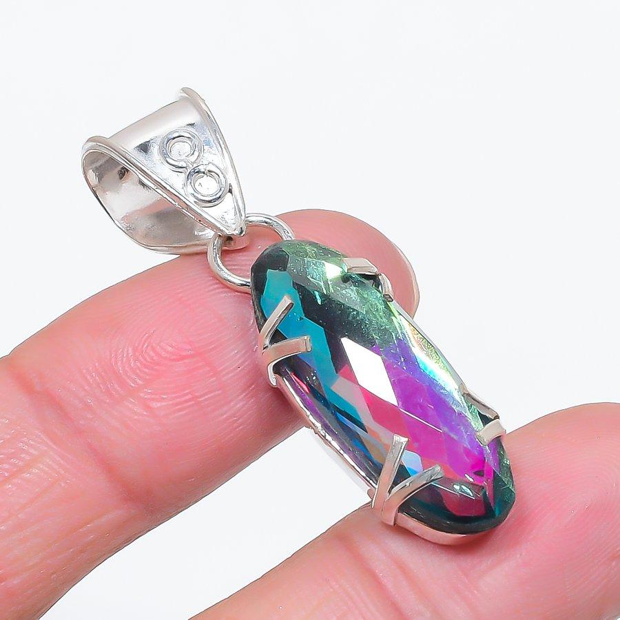 Natural Bi-Color Tourmaline 925 Sterling Silver Jewelry Pendant 1.81 Y6A94
Natural Bi-Color Tourmaline 925 Sterling Silver Jewelry Pendant 1.81 Y6A94