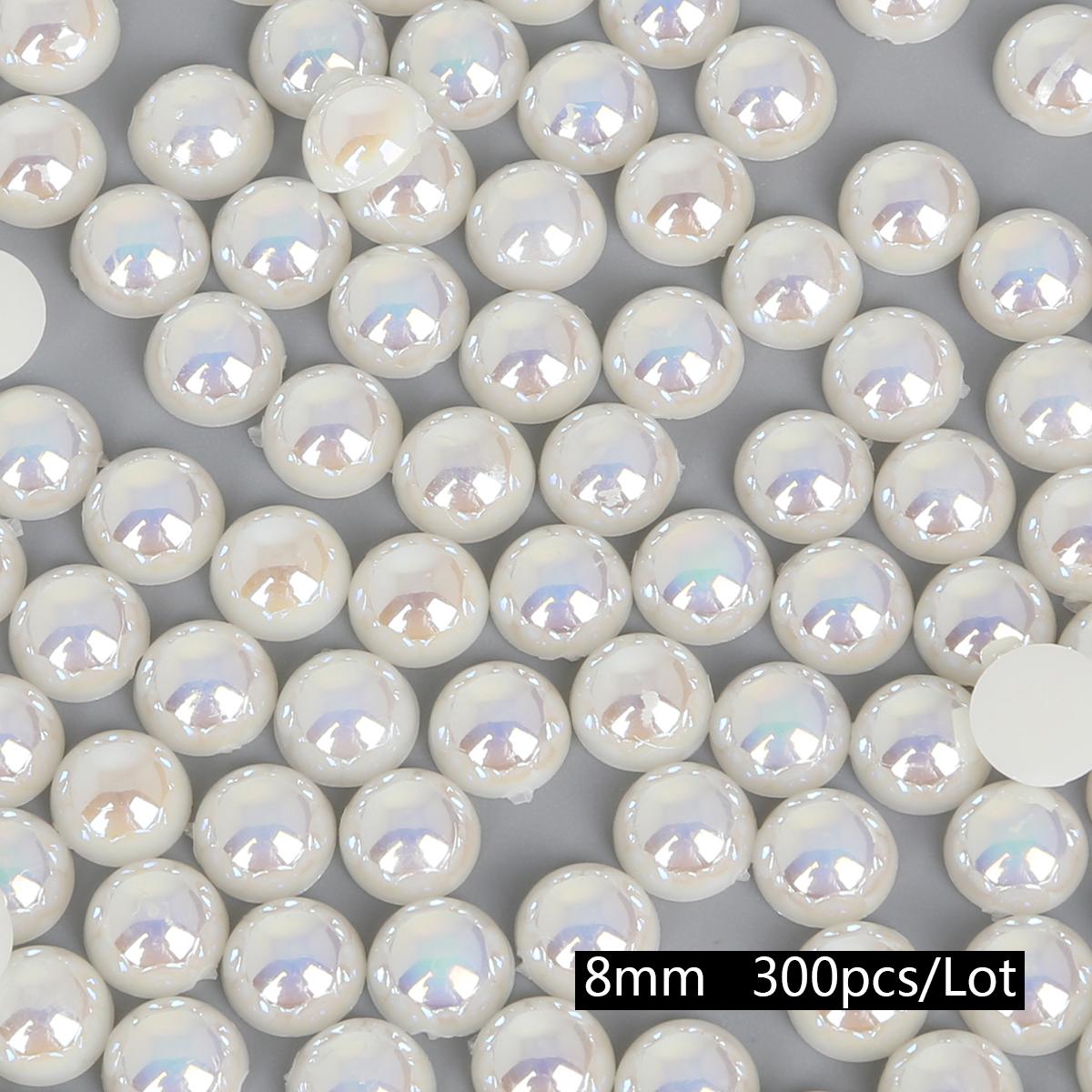 2000pcs Imitation Pearls Flatback Half Round Pearl Craft ABS Beads Scrapbook DIY Decorate Sewing For Jewelry Making 8mm 2000pcs слоновая кость
2000pcs Imitation Pearls Flatback Half Round Pearl Craft ABS Beads Scrapbook DIY Decorate Sewing For Jewelry Making 8mm 2000pcs слоновая кость