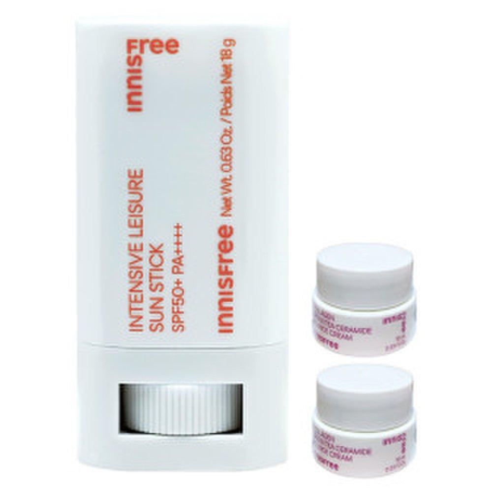 Innisfree Intensive Leisure Sun Stick + (Ceramide Elasticity Barrier Cream 10ml x 2 provided)
Innisfree Intensive Leisure Sun Stick + (Ceramide Elasticity Barrier Cream 10ml x 2 provided)