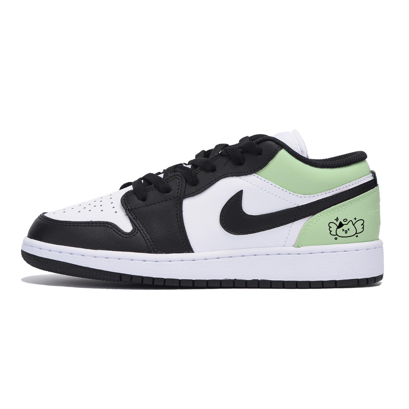 Jordan Air Jordan 1 Puppy Fragment Slip Resistant Abrasion Resistant Low top Vintage Basketball Shoes Men s Black Green 553558-131(Team85-) 44
Jordan Air Jordan 1 Puppy Fragment Slip Resistant Abrasion Resistant Low top Vintage Basketball Shoes Men s Black Green 553558-131(Team85-) 44