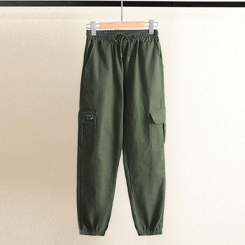 Korean Style High Waist Loose Jogger Pants - Versatile Slimming Harajuku Casual Harem for Women M for 90-105 lbs
Korean Style High Waist Loose Jogger Pants - Versatile Slimming Harajuku Casual Harem for Women M for 90-105 lbs