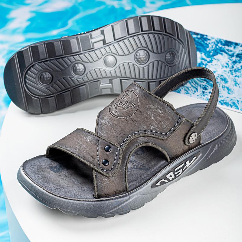 Sandals men s 2025 new men s trend fashion casual non-slip soft-soled sandals men s slippers beach shoes 38
Sandals men s 2025 new men s trend fashion casual non-slip soft-soled sandals men s slippers beach shoes 38