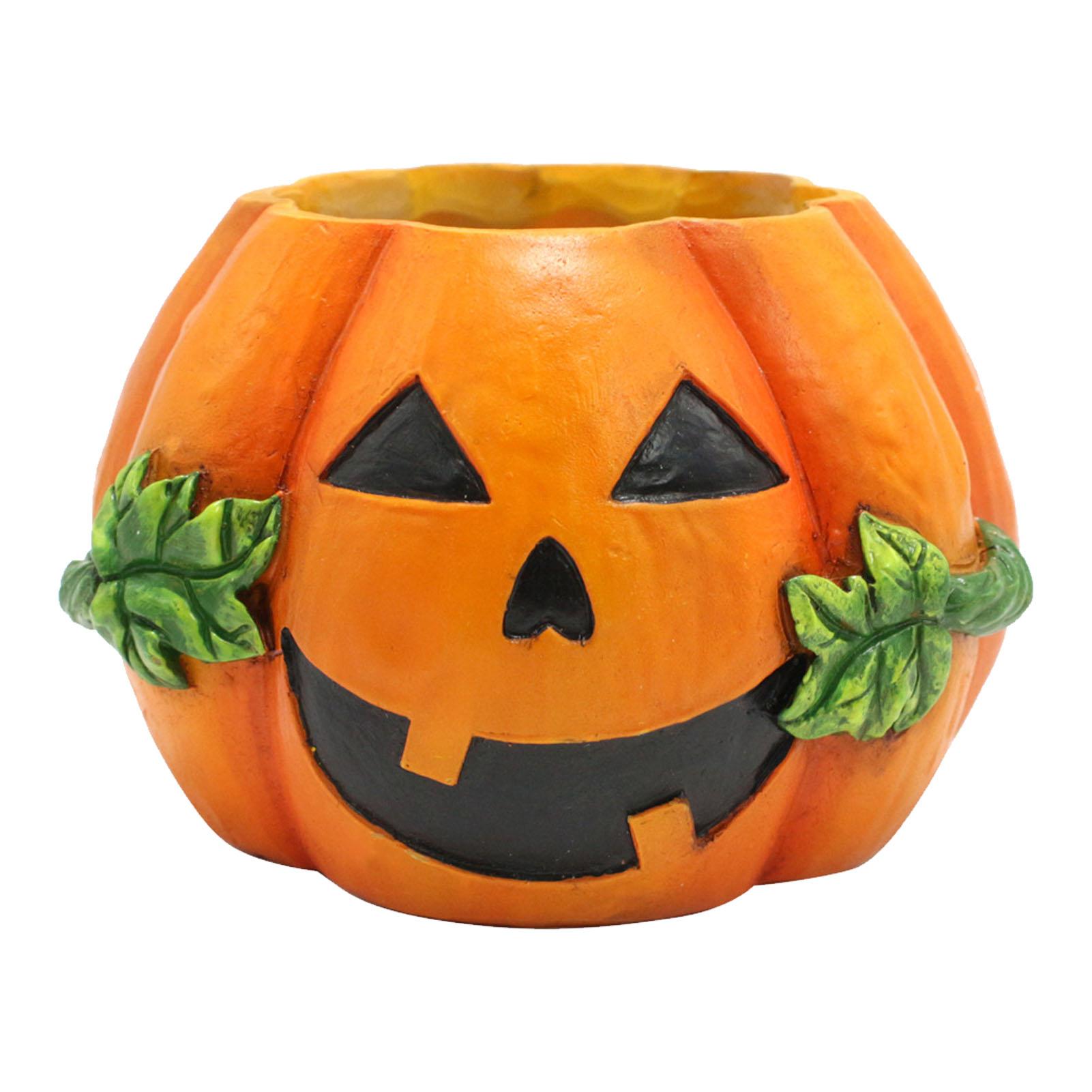 Pumpkin Flower Pot Resin Pumpkin Succulent Flower Pot Planter Halloween Decoration for Home Office
Pumpkin Flower Pot Resin Pumpkin Succulent Flower Pot Planter Halloween Decoration for Home Office